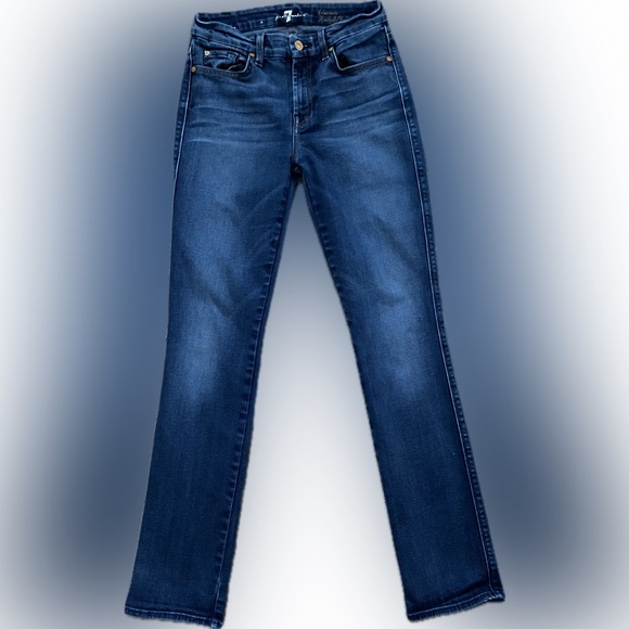 7 For All Mankind - Kimmie Straight Leg - Size 27 - EUC - Picture 3 of 13